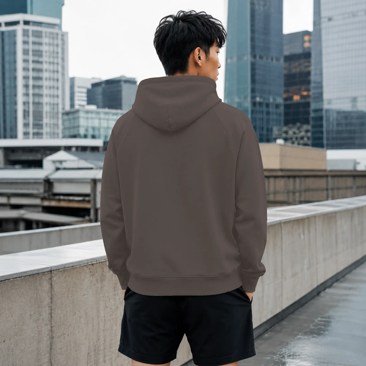 Heavy Organic French Terry Hood signature