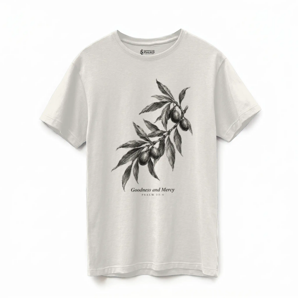 Goodness and Mercy — Supima Cotton Tee — Product view 6