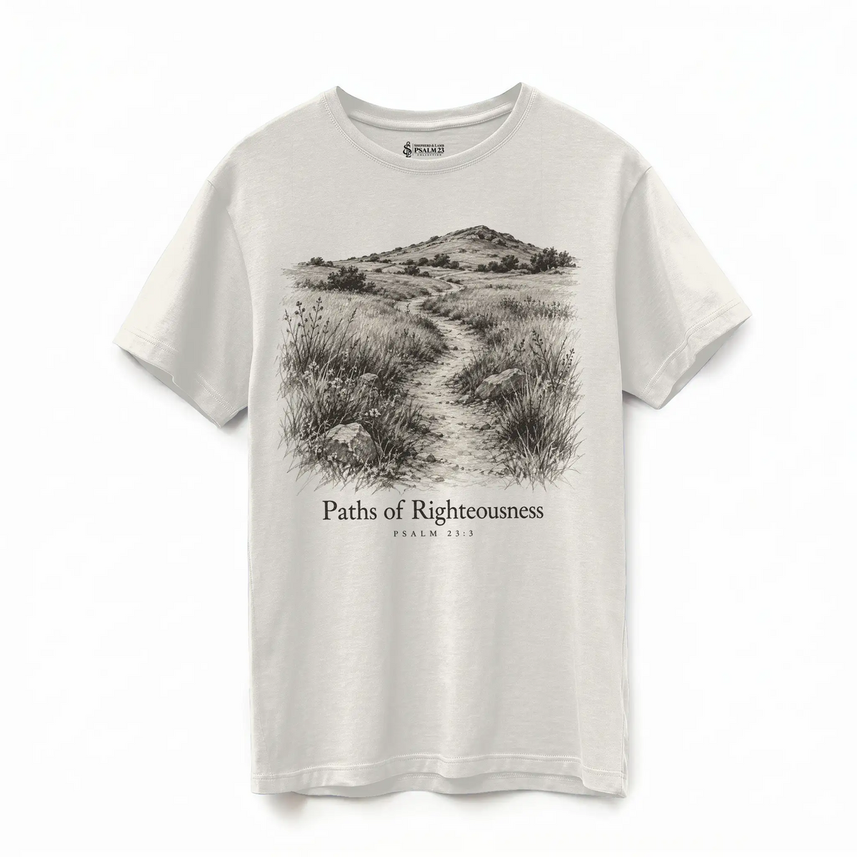 Paths of Righteousness — Supima Cotton Tee — Product view 6