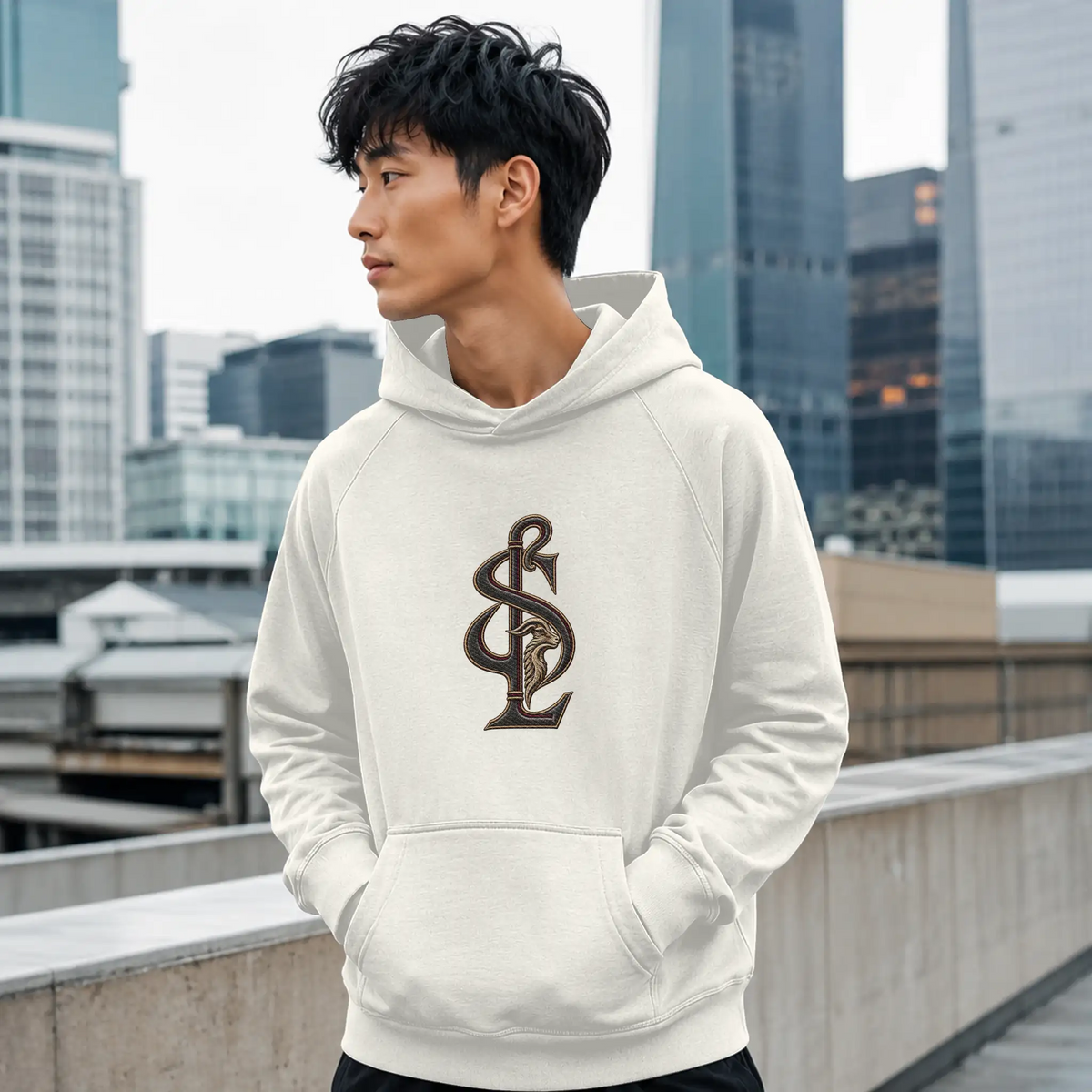Heavy Organic French Terry Hood signature