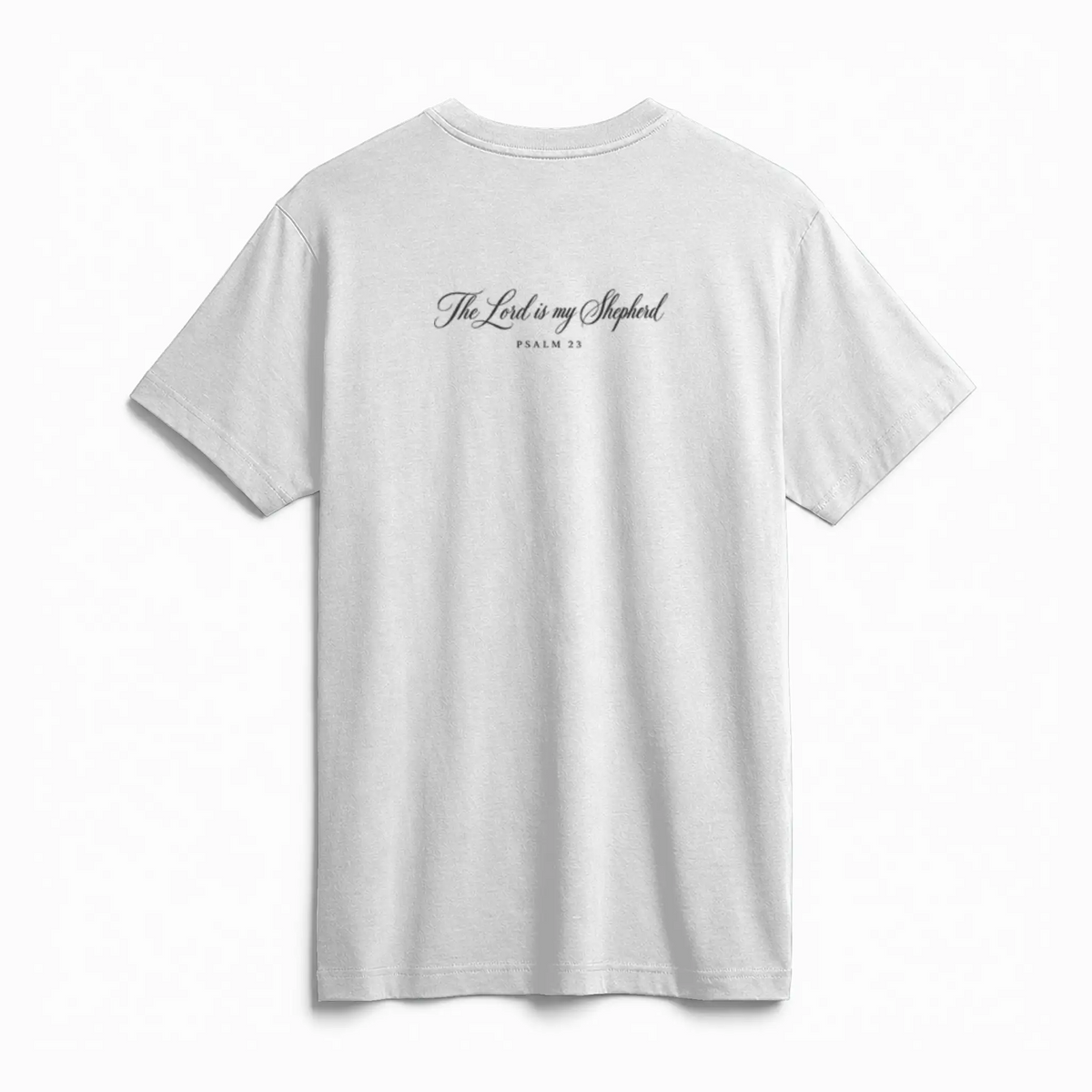 The Lord Is My Shepherd — Supima Cotton Tee — Product view 8