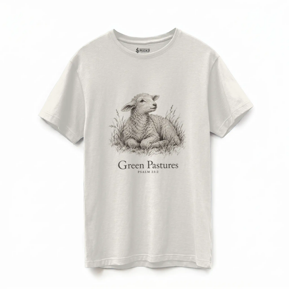 Green Pastures — Supima Cotton Tee — Product view 3