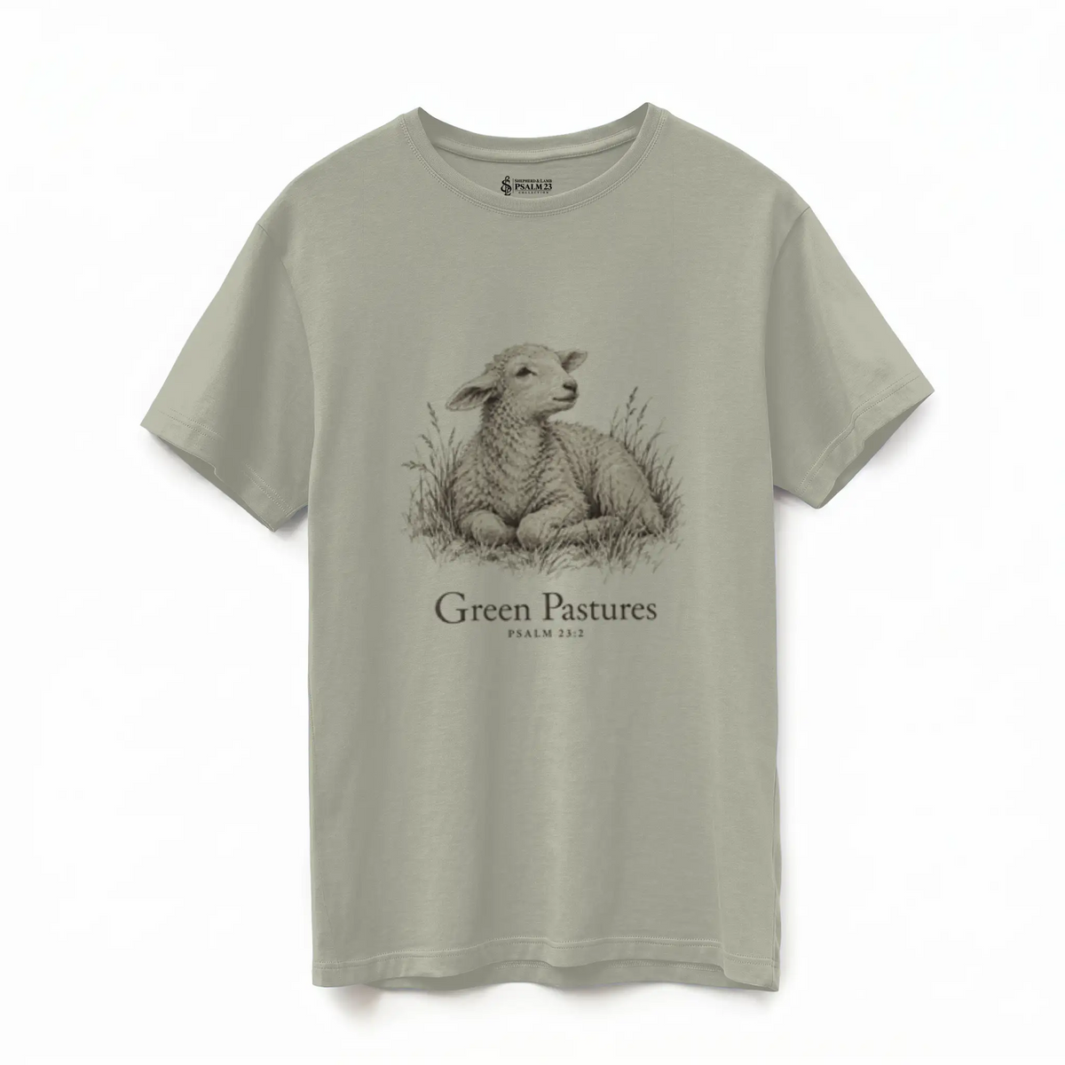 Green Pastures — Supima Cotton Tee — Product view 6