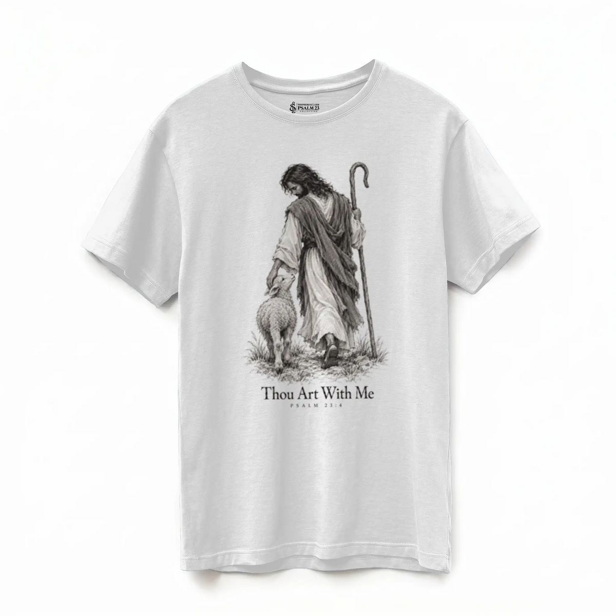 Thou Art With Me — Supima Cotton Tee — Product view 2