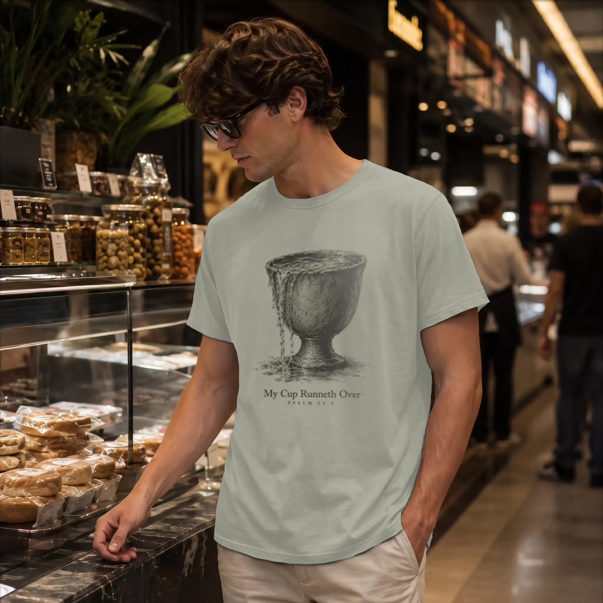 My Cup Runneth Over — Supima Cotton Tee — Product view 5