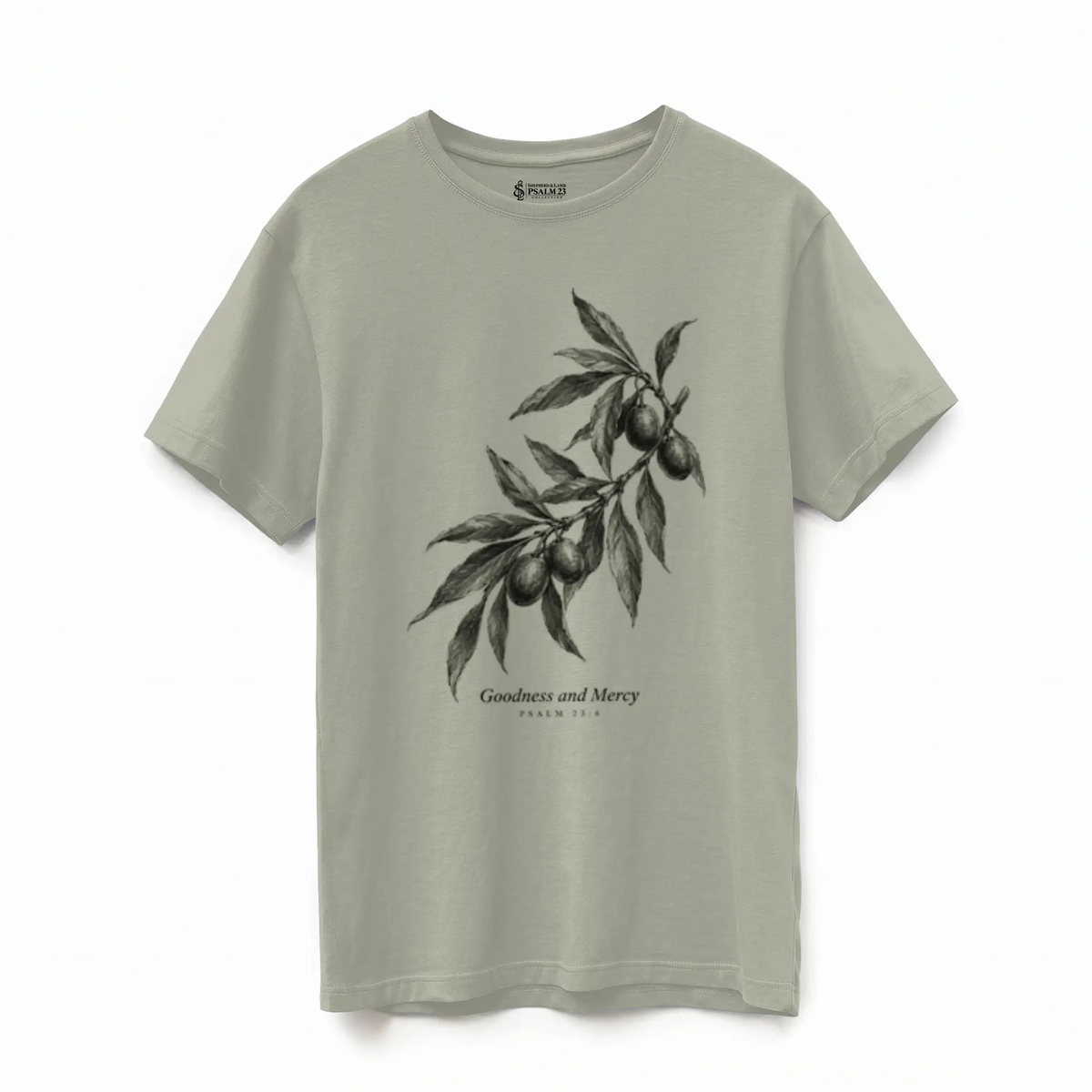 Goodness and Mercy — Supima Cotton Tee — Product view 2