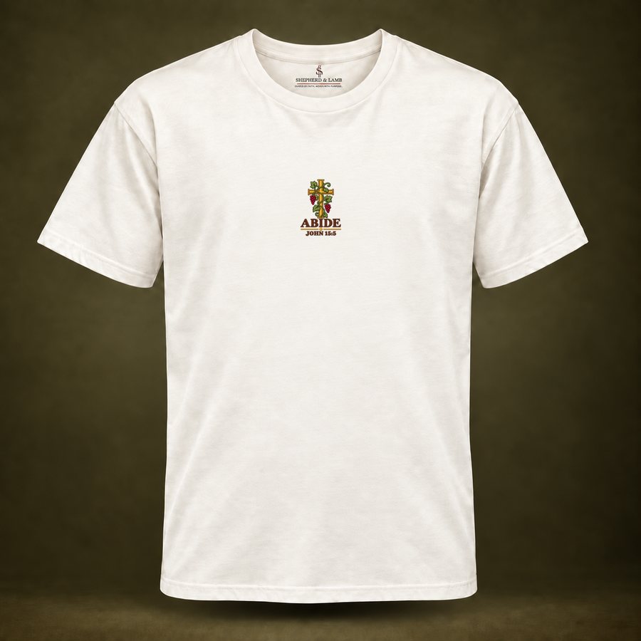 ABIDE — Heritage Embroidered Tee