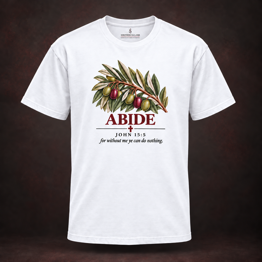 ABIDE — Red Letter Studio Tee — alternate view