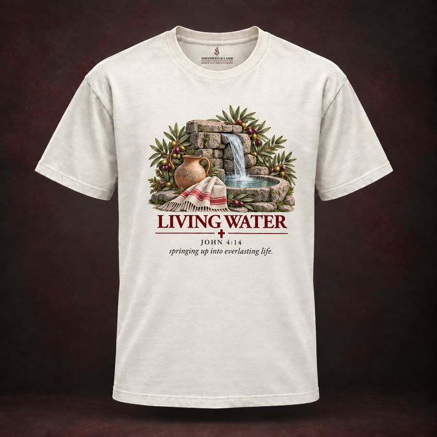 LIVING WATER — Red Letter Studio Tee