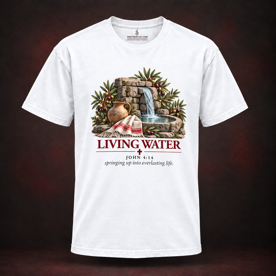 LIVING WATER — Red Letter Studio Tee