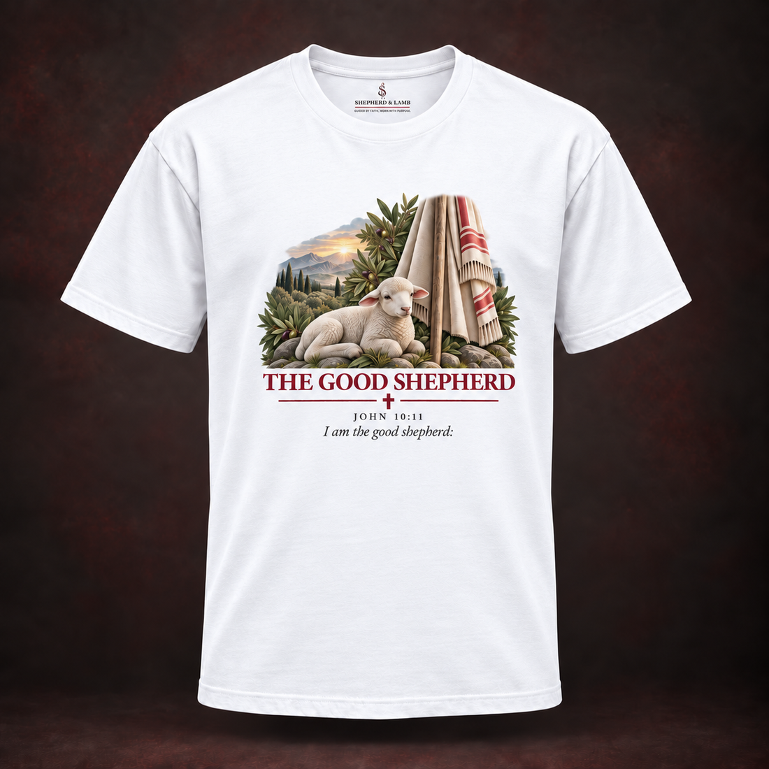 THE GOOD SHEPHERD — Red Letter Studio Tee — alternate view