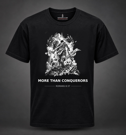 MORE THAN CONQUERORS — Romans 8:37 | Shepherd & Lamb Street Collection