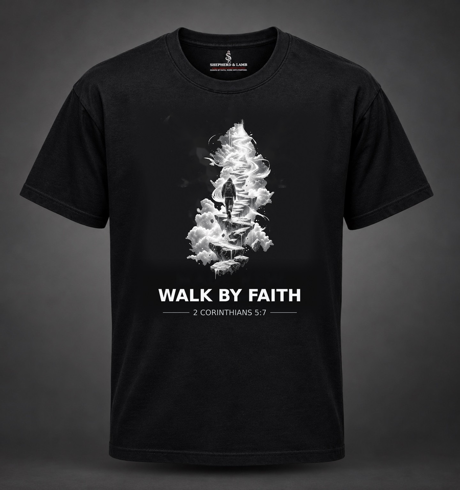WALK BY FAITH — 2 Corinthians 5:7 | Shepherd & Lamb Street Collection